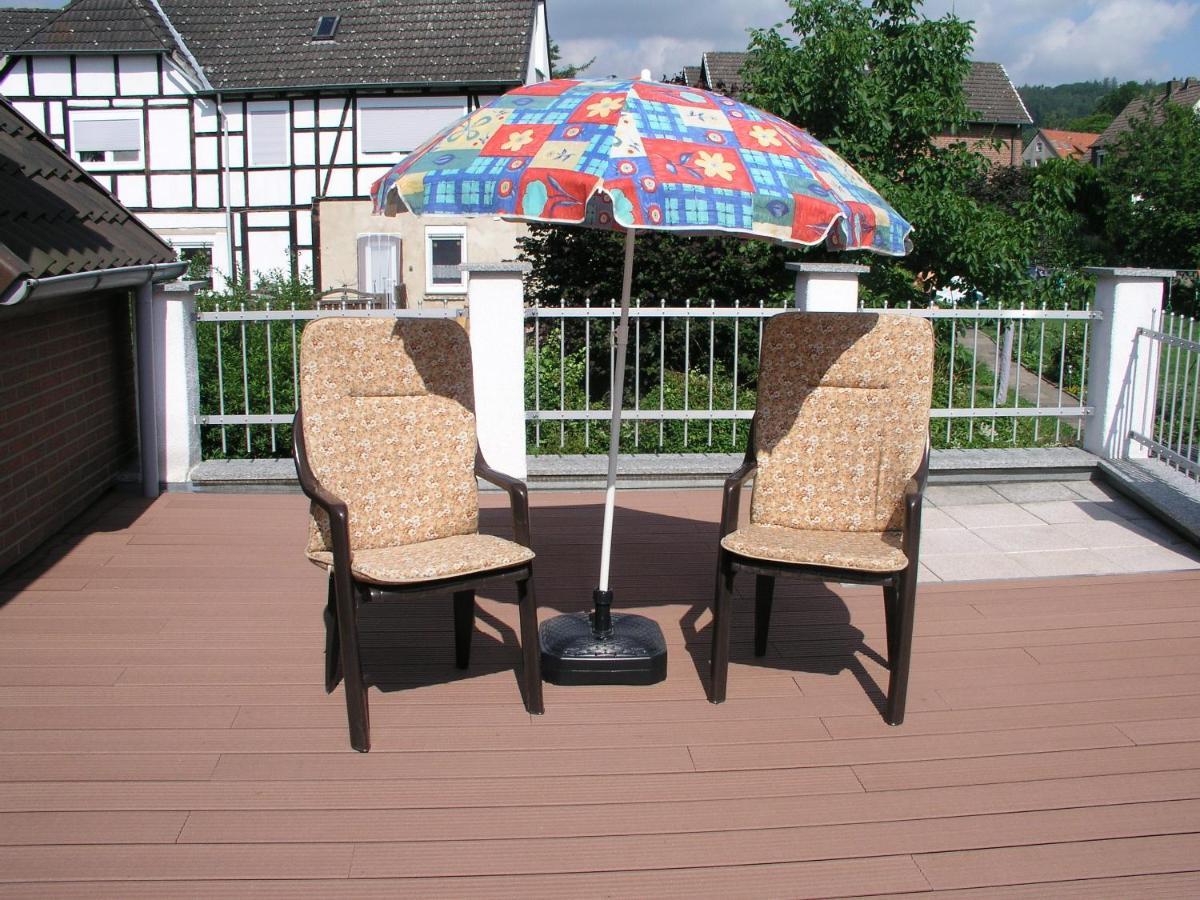 Ferienwohnung Am Deister Mit Grossem Balkon Springe Kültér fotó