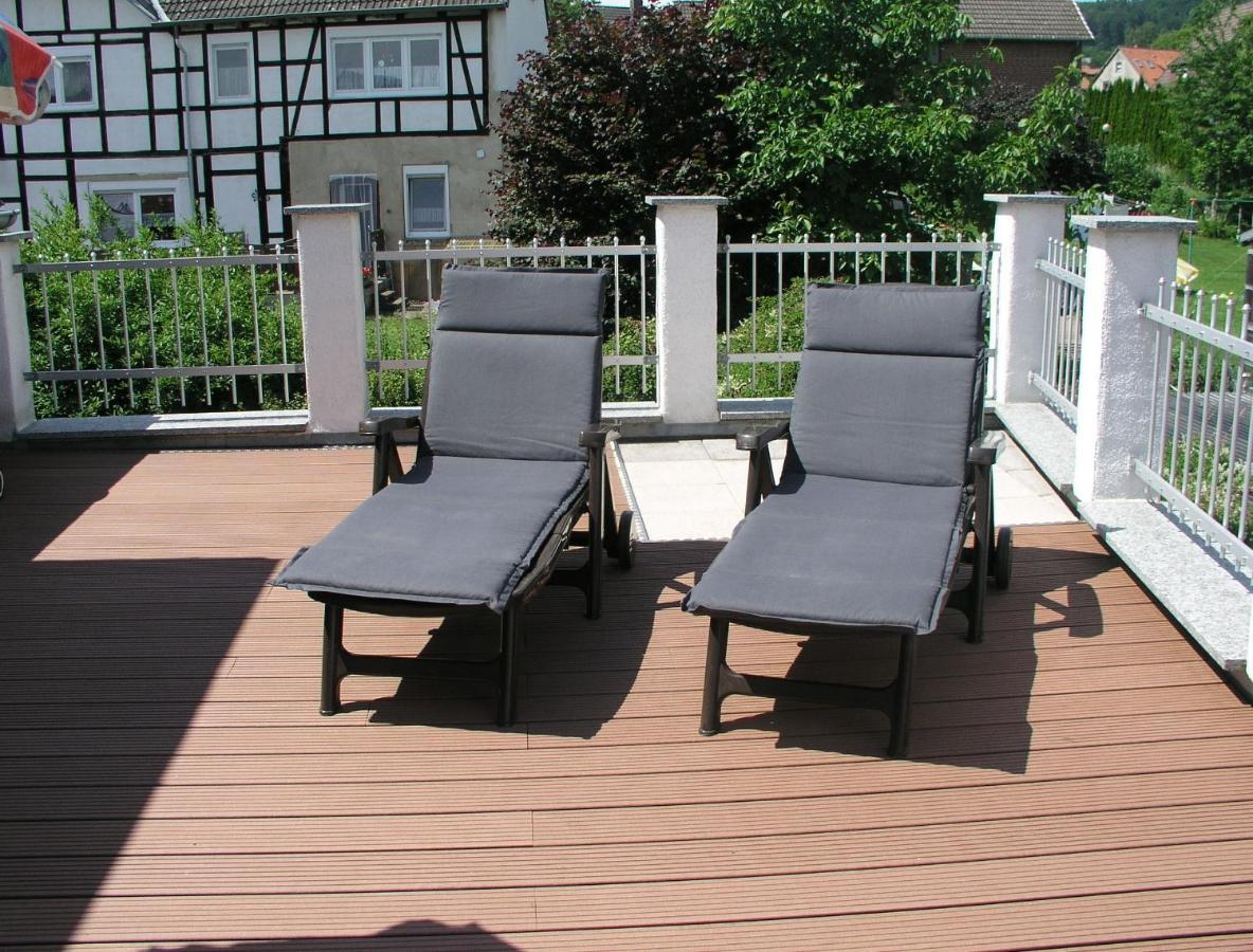 Ferienwohnung Am Deister Mit Grossem Balkon Springe Kültér fotó